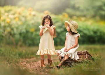 linen fabric toddler girl clothes boutique dress