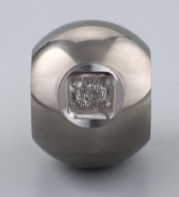 Spraying trunnion sphere for ball valve