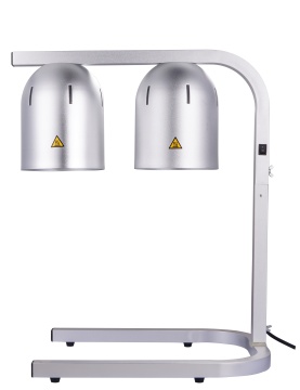 Surewin Commercial Hotel Restaurant Silver Heating Lamp for Food Buffet Warming Lamp