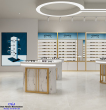 Optical Shop Interior Design Display Fixtures