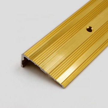 Gold Color Durable Aluminum Anti-Slip Stair Nosing