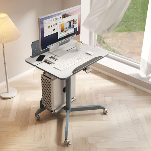 Gas Lifting Adjustable Movable Mini Laptop Office Desk