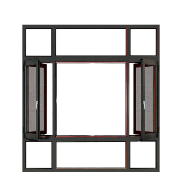 Aluminum Frame Side Opening Casement Windows
