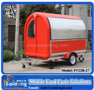 Street mobile electric buy mobile food truck/snack food van for sale/mobile food trailer