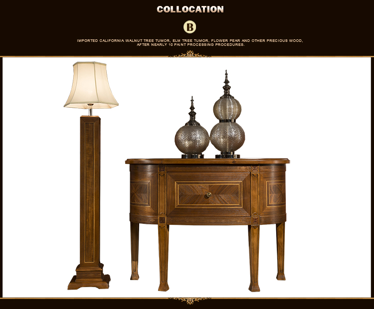 0820L-1 Rafflo cabinet wood painted luxury office console cabinets