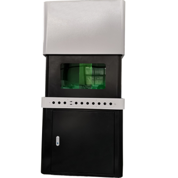 high accuracy enclosed 20w Desktop Manufacture Fiber Laser Stamping Machine