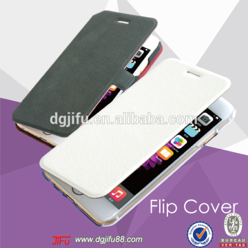 for iphone 6 flip case , PC and PU leather case for iphone 6