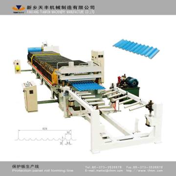 Protection panel roll forming machine