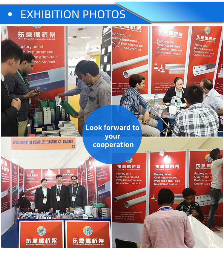 Cable Tray Complete Specifications High Voltage 150mm  Ladder Cable Direct Sale Galvanized Cable Ladder