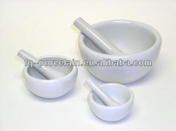 Laboratory ceramic mortar Chinese traditional medicine