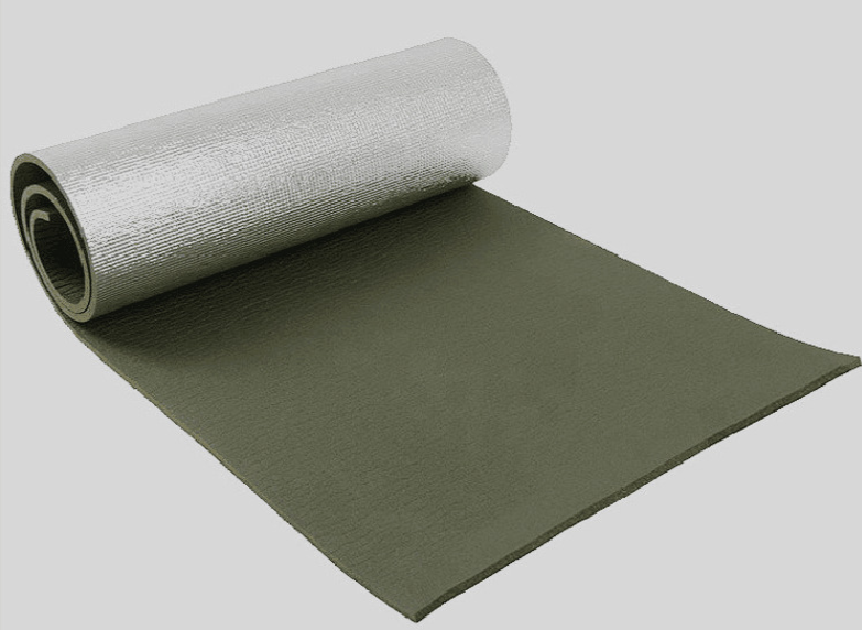 Military green XPE aluminum film camping pad Military green XPE aluminum film camping pad