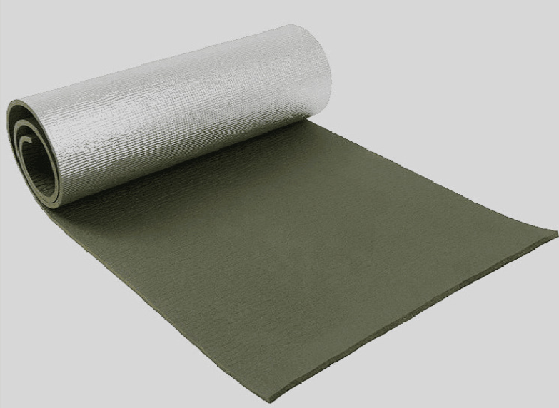 Military green XPE aluminum film camping pad