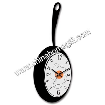 pot design wall clock