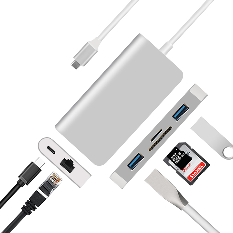 USB Usb-C Phone Type-C Adapters شاحن USB 3.0 سريع