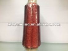 Red J-Type Metallic Yarn for embroidry