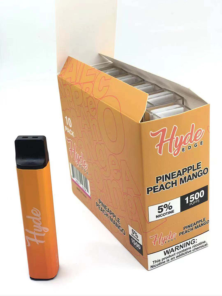 Vapes descartáveis ​​Hyde Edge 1500 puff