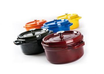 ROUND CASTING CASSEROLE