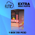 Vape descartável quente nos EUA Fume Extra 1500Puffs