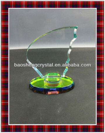 Customized colorful crystal awards trophies