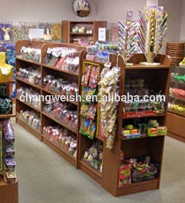 snack display shelf