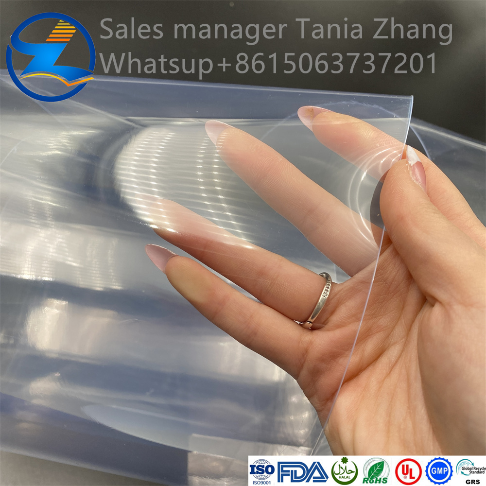 400mic Transparent Pvc Film For Drug Packaging 5 Jpg