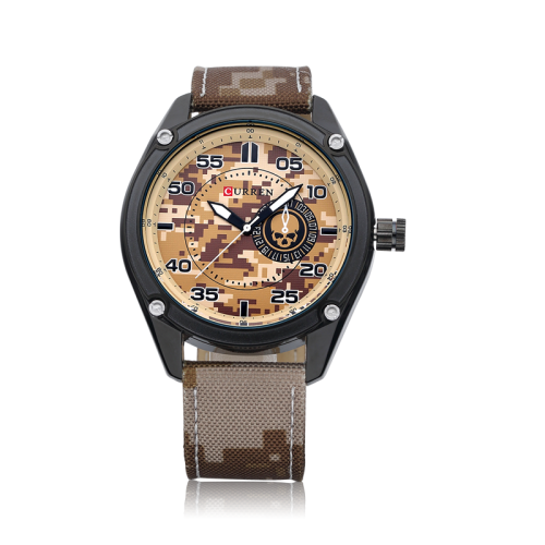 Well-Quality Army CURREN Casual Quartz Watches