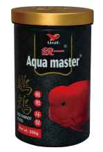 Aqua master, Red Parrot Fish & Cichlid Food, Color Enhancer, High Protein & Astaxanthin - 500g (M)