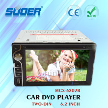 Suoer Touch Screen Double Din Car DVD Player with Bluetooth MP4/MP3 Player Universal DVD player