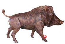 large bronze statues for sale wild pig sculpture for garden decoration