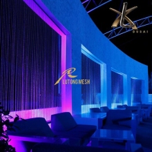 Decorative metal hanging beads chain curtain