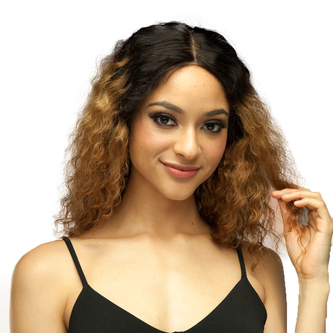 Wholesale Ombre Deep Curly Sangita  Brazilian Human  Hair In China, Human Hair Cheap Brazilian Hair Weave in Angola