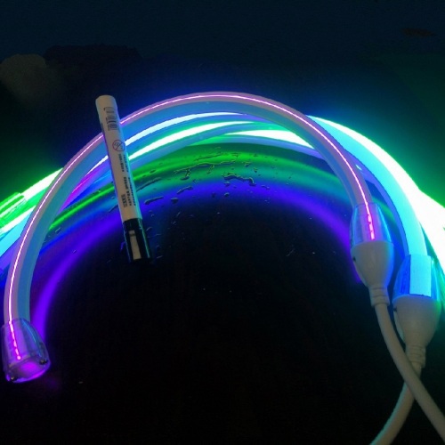 RGB ดิจิตอล LED Strip 12V แสงนีออน