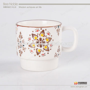 China manufacturing high quality ceramic elegant ceramic coffee cup
