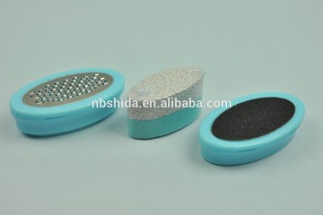 foot file box 3 in 1 iron file sandpaper and pumice