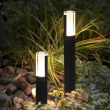 DGLUX Outdoor Garden Street Lawn Pole Lamps
