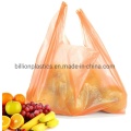 LDPE Plastic Vest Carrier Shopping Garbage Bag with Handles