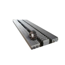 Linear Stage Motion with Helical Gear Rack and Pinion Drive