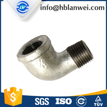 INQO brand galvanized elbow M.&F. pipe fittings