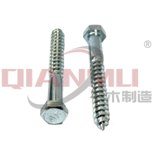 Hexagonal head carbon steel wood screws