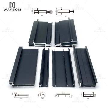 Aluminium Frame Office 80 System Glass Partition