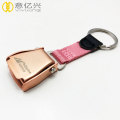 Wholesale Laser logo Seat Belt Airline keychains