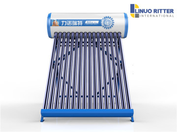 Non pressurized solar water heater diferent capacity