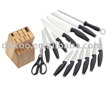 Kitchen Knife Set with Block