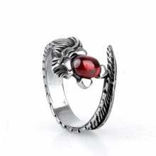 New Year's gift special tail ruby ring
