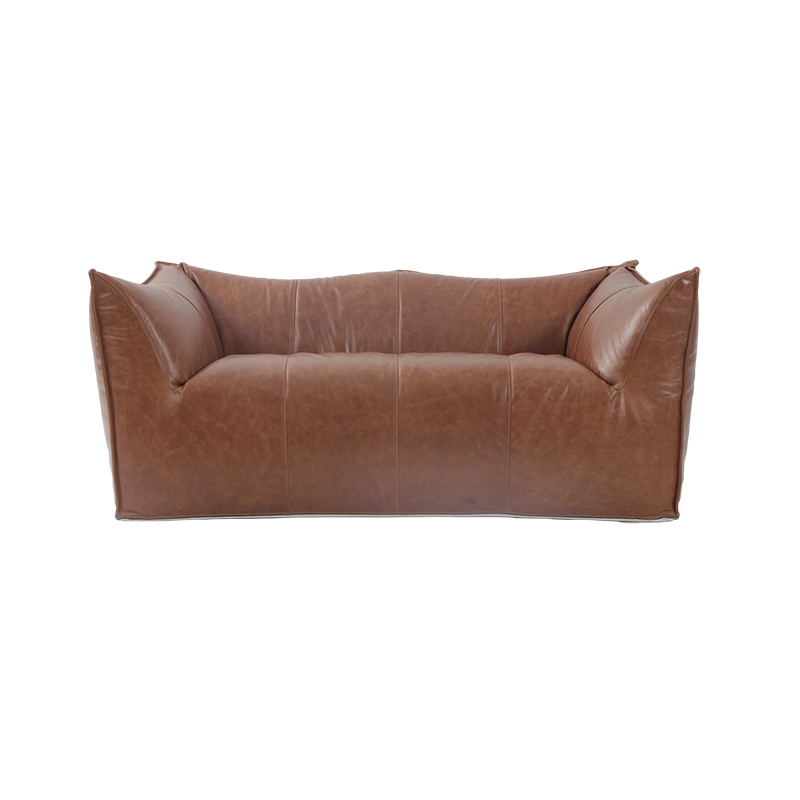Le Bambole Sofa In Vintage Leather 1 Jpg