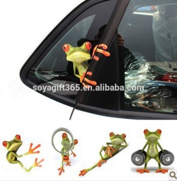 3D Peep Frog Car Stickers Truck Window Decal Graphics Sticker