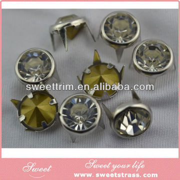 stainless threaded rivets for jeans ,handbags