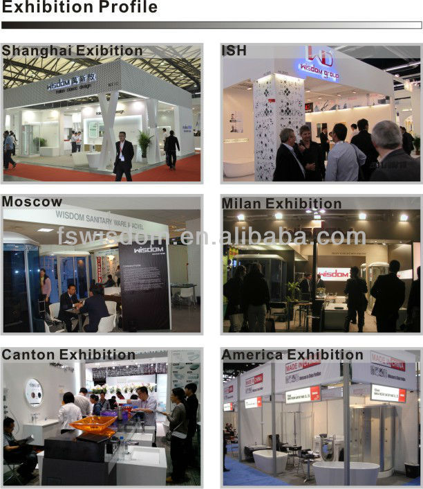 Wall-mounted Solid Surface Shower Panel Supplier WD0047