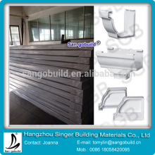 HOT!!!Plastic wall gutter and fittings system