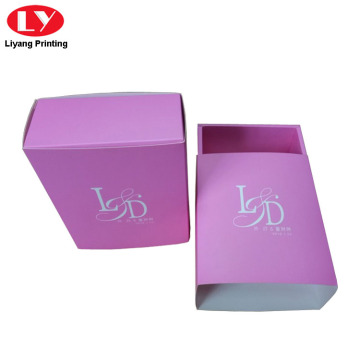 Pink Paper Gift Box Bra or Underwear Packaging